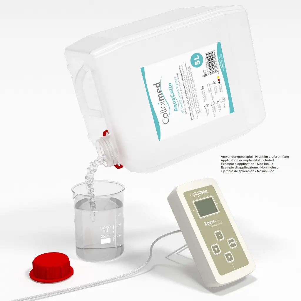Colloimed AquaCollo Bi-Destilliertes Wasser 5 Liter
