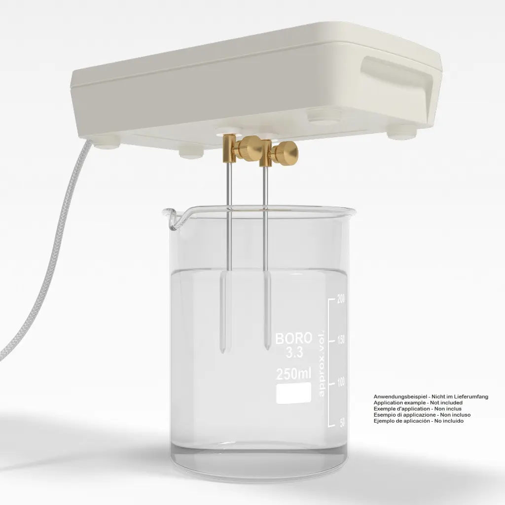 Colloimed Elektrodenadapter - im Becherglas -CMXPERT-ADSTECK - Anwendungsbeispiel.webp