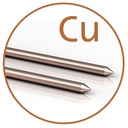 Colloimed Kupfer-Elektroden Cu 3mmx80mm S
