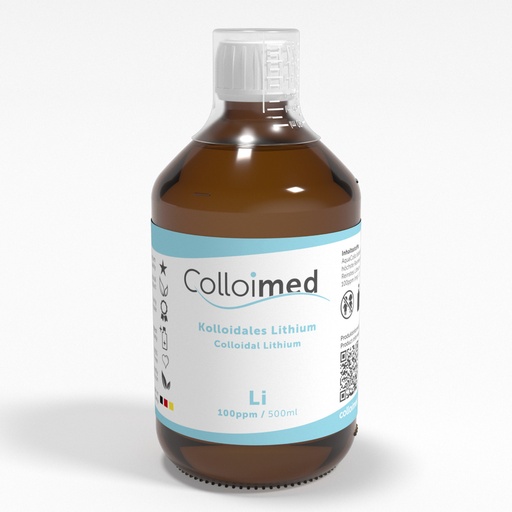 [KLI12000] Colloimed Kolloidales Lithium 100ppm 500ml